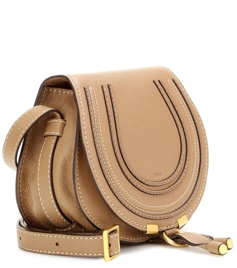 CHLOÉ Marcie mini leather shoulder bag 